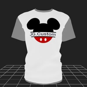 Custom Mickey Mouse Graphic Tee
